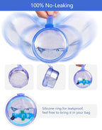 Leak Proof Portable Denture Bath Case Denture Cleaning Cup, False Teeth Holder - Image 6