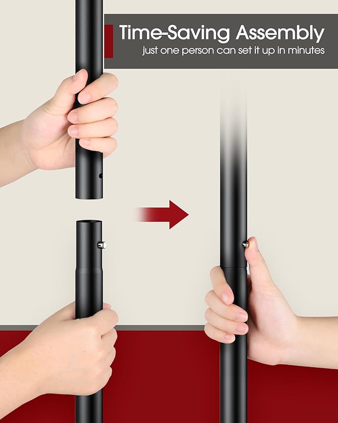 Clothes Rack - Double Rods Clothing Rack - Image 5