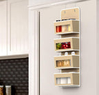 Simple Houseware 4 Clear Window Pocket Over Closet Door Storage Hanging - Image 3
