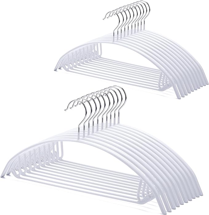 Nature Smile Non Slip PVC Coating Sweater Hangers, Dress Suit Coat Hangers by NatureSmile