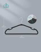 SONGMICS Clothes Hangers 50 Pack, Heavy-Duty Plastic Hangers, Coat Hangers - Image 5