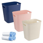 UUJOLY Small Bathroom Trash Can by UUJOLY