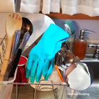 Alimat PluS 4PCS Reusable Cleaning Gloves Latex Free, Dishwashing Gloves - Image 6