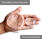 Door Stoppers for Wall Transparent Quiet Wall Protector for Door Handle - Image 2