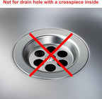 uxcell 3 Pack Shower Drain Strainer, Fit Hole Size from 1.18" to 1.97" - Image 6