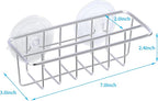 Sink Caddy Sponge Holder for Kitchen Sink Dish Cloth Hanger 2 Suspension Options - Image 5