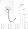 ZESLMG Adhesive Wall Hooks No Damage by ZESLMG