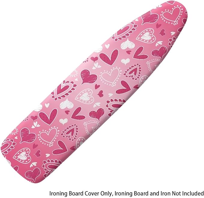 Pink Heart Ironing Board Cover Valentines Day Iron Board Cover Romantic - Image 6