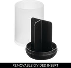 iDesign Toothbrush Holder with 3 Divided Sections - Image 3