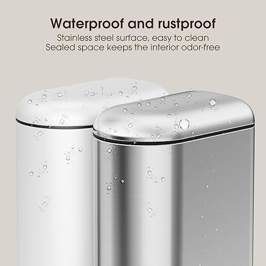CEROELDA Small Bathroom Trash Can - Image 5