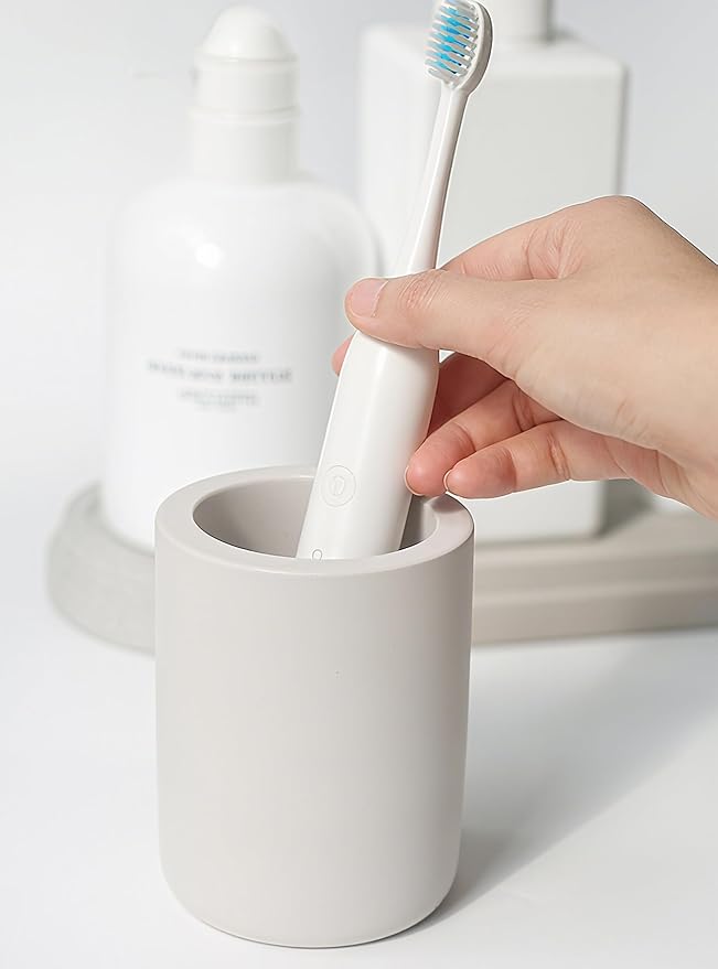 Nature Diatomite Toothbrush Holders by BekPooQ
