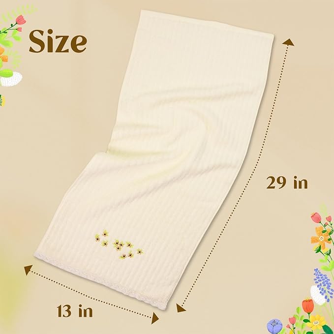 Jacquotha Floral Hand Towels Set of 2 - Image 7