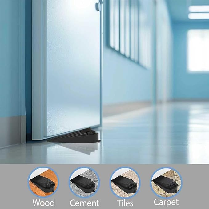 Heavy Duty Door Stopper, Adjustable Door Stop - Image 7