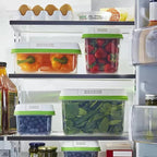 Rubbermaid FreshWorks Produce Saver, Medium and Large Storage Containers - Image 9