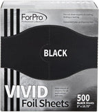ForPro Professional Collection Vivid Black Embossed Foil Sheets, Pop-Up Foil - Image 4