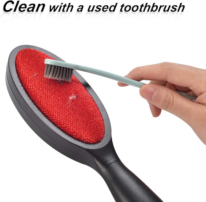 Layers 2 Pack Lint Remover 2 Sided Lint Brush, Magic Travel Brush, Clothes Lint - Image 5