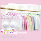 Plastic Heart-Shaped Hangers 20 Pack - Image 3