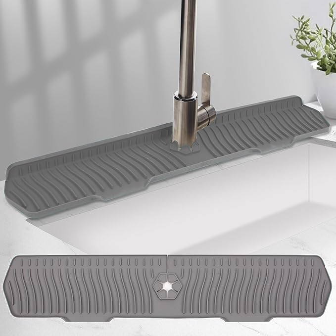 Kitchen Sink Splash Guard 29.7 X 5.7 In, Large Size Kitchen Sink Splash Guard by Unknown