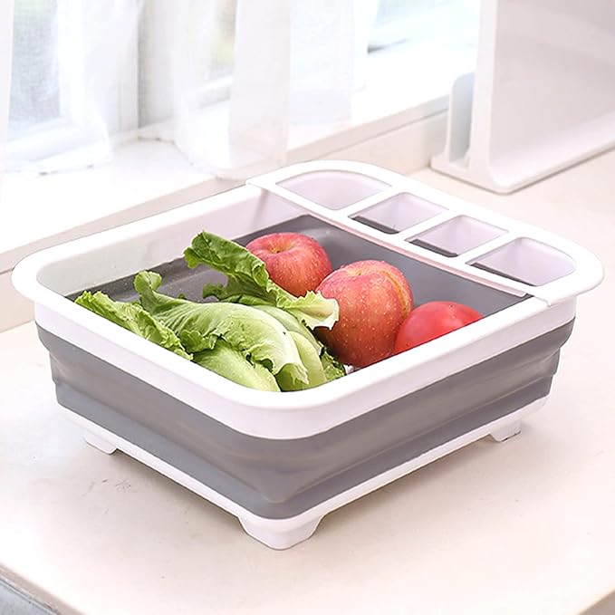 Collapsible Dish Rack with Drainboard - Image 7