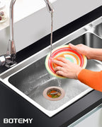 BOTEMY B9171 Copper Kitchen Sink Drain Kit 3 1/2 Sink Strainer - Image 7