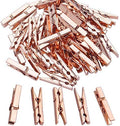 Jdesun 50 Pieces Photo Clips, Mini Plastic Picture Paper Clip Clothespins Peg by Jdesun