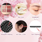 Individually Wrapped Cotton Swabs, Eyeliner Brush, Eyelash Brush, Travel Cotton - Image 2