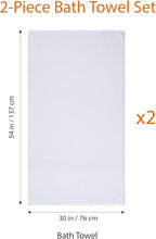 Amazon Basics Lightweight Quick-Dry Bath Towel, 100% Cotton, 2 Piece - Image 5