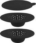 COOK WITH COLOR Kitchen Sink Strainer, Flexible Sink Strainer, Sink Drain by CookwithColor