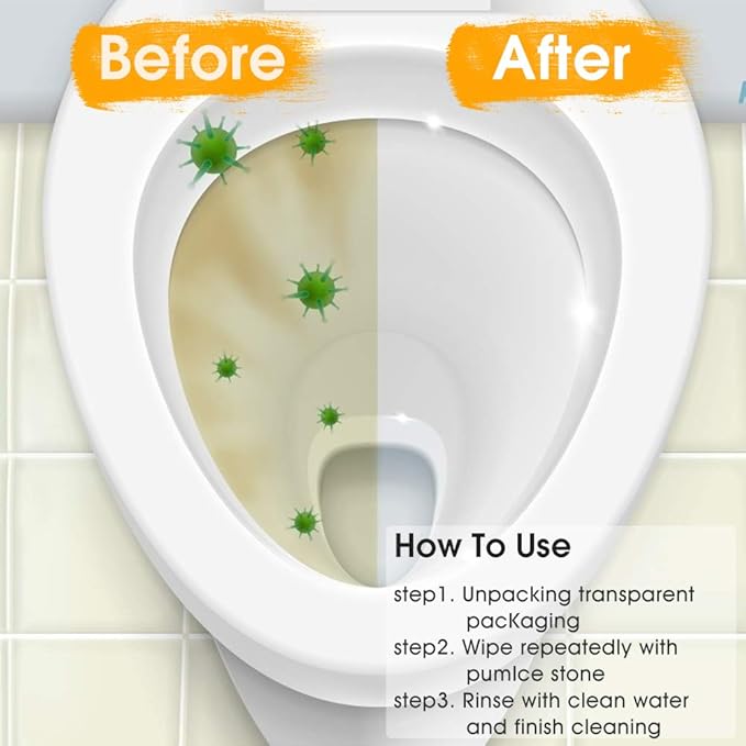 2 Pack Pumice Stone Toilet Bowl Cleaner - Image 5