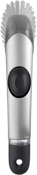 OXO Steel Soap Dispensing Dish Brush 10 in by OXO