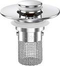 Sink Stopper Hair Catcher, Pop-up Sink Drain Strainer by Makelifebetter