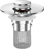 Sink Stopper Hair Catcher, Pop-up Sink Drain Strainer by Makelifebetter