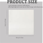 100 Sheets Mini Portable Lint Remover Sheet - Image 4
