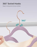 SONGMICS Slim Velvet Hangers, Non-Slip Clothes Hangers - Image 6