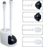 CELOX 2 Set Toilet Brush and Plunger Set, Toilet Brush and Holder Set, Toilet - Image 3