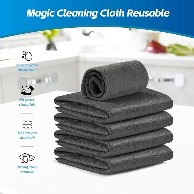 Thickened Magic Cleaning Cloth for Glass, Cleaning Rags Wipes for Windows - Image 7