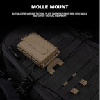 WoSporT Tactical Modular Battery Storage Organizer, MOLLE Military Hunting Vest - Image 4
