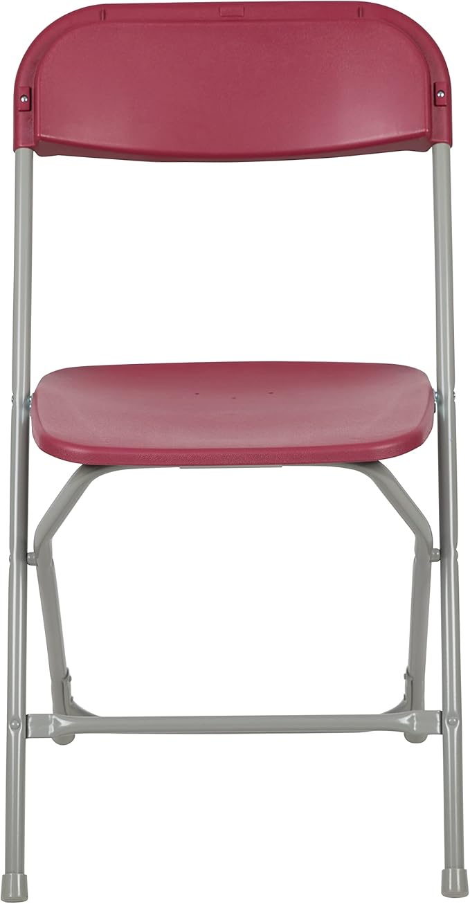 Flash Furniture Hercules Series Plastic Folding Chair - Red - 4 Pack 650LB Weight Capacity Comfortable Event Chair-Lightweight Folding Chair - Image 13
