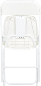 Flash Furniture Hercules Series Plastic Folding Chair - White - 20 Pack 650LB Weight Capacity Comfortable Event Chair-Lightweight Folding Chair - Image 14