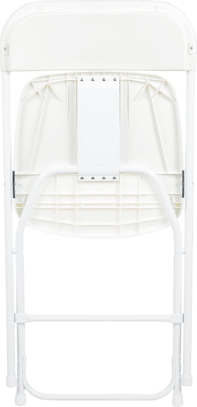 Flash Furniture Hercules Series Plastic Folding Chair - White - 20 Pack 650LB Weight Capacity Comfortable Event Chair-Lightweight Folding Chair - Image 14