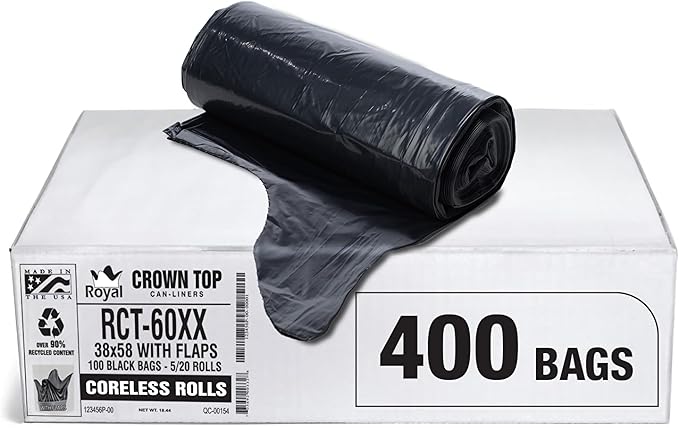 Aluf Plastics RCT-60XX Star Sealed Coreless Rolls by AlufPlastics
