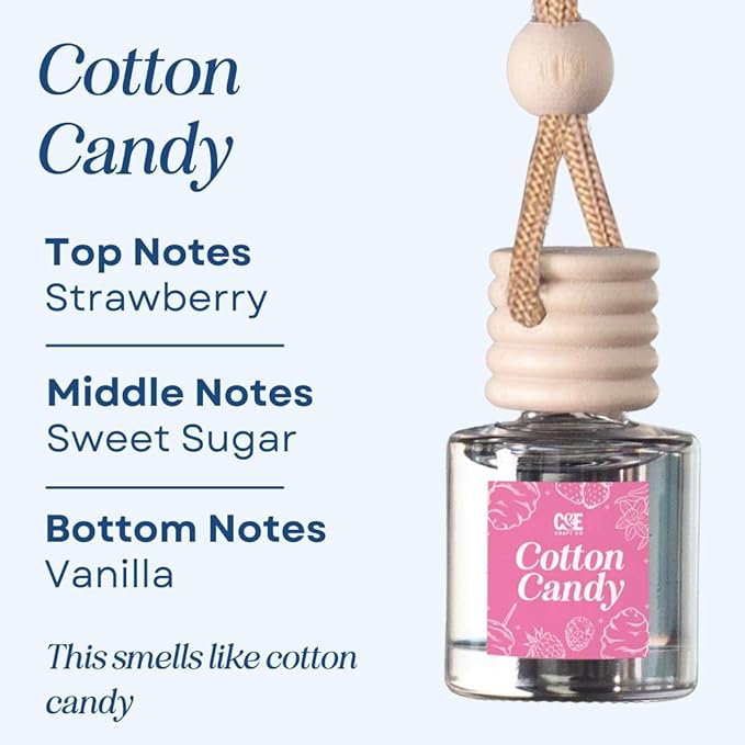 CANDECraftCo Car Air Hanging Fragrance Oil, Car Auto Freshener - Image 2