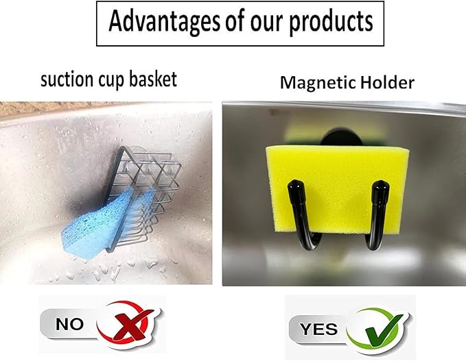 Pmsanzay Adjustable Magnetic Sponge Holder - Image 9
