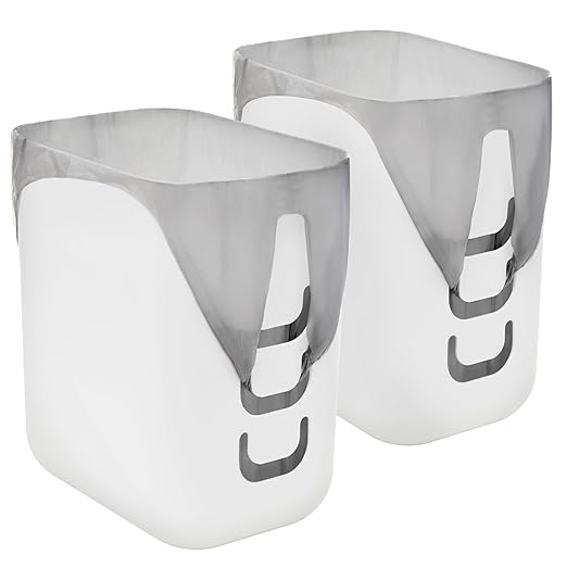 STORi Luup Bathroom Wastebasket 2pk, Secure Grocery Bags, Plastic Garbage by STORi