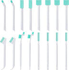 Small Cleaning Brushes for Small Spaces, Tiny Household Cleaning Supplies Tools by Lumkew