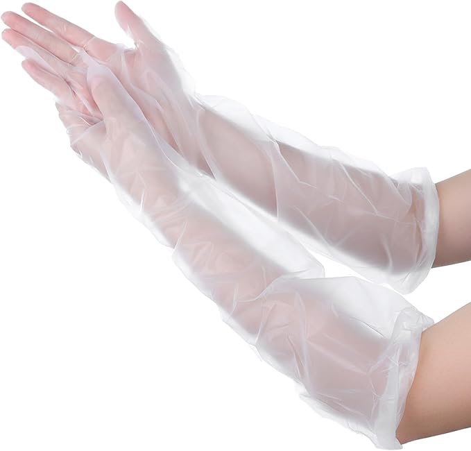 Long Sleeve Cleaning Gloves by Unknown