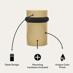 Mega Handles Knurled Floor Door Stopper, Quickly Installed Wall Protector - Image 2