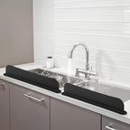 19.29 inch Sink Water Splash Guard, Silicone Sink Splash Guard, Backsplash by Unknown