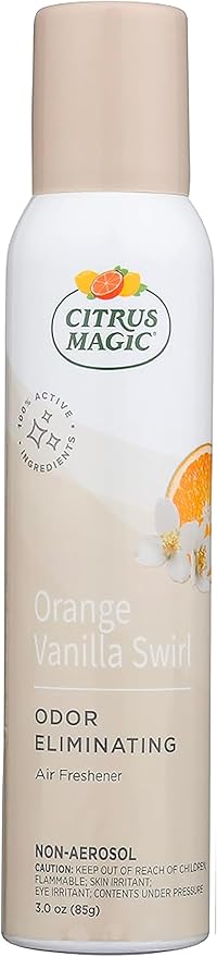 Citrus Magic Odor Eliminating Air Freshener Spray Orange-Vanilla Swirl - Image 4