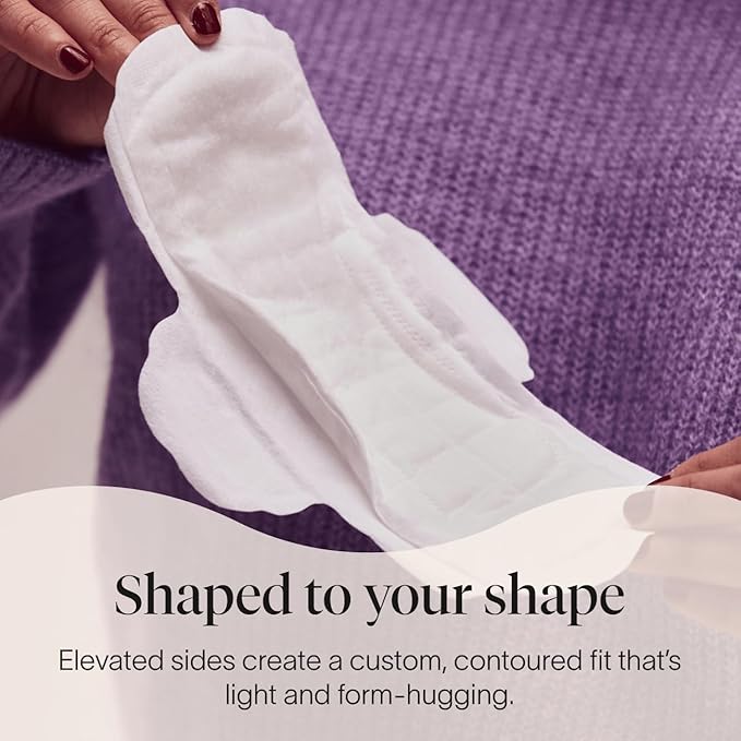 Cora 100% Organic Cotton Topsheet Pads - Image 2